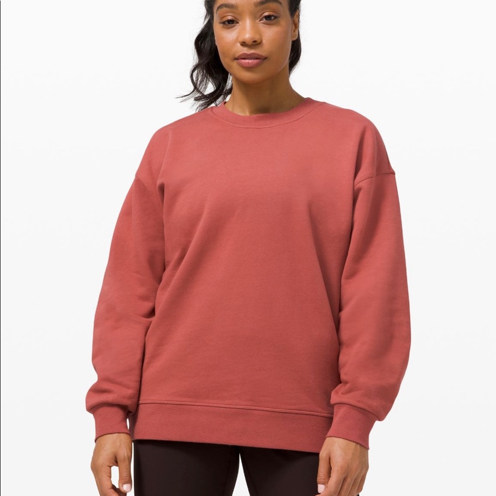 Perfectly oversized crew lululemon
